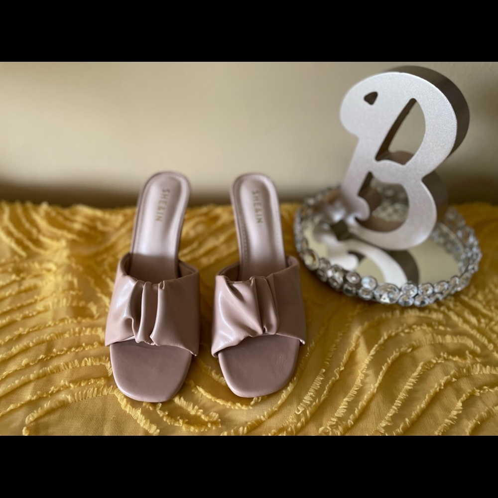 Shein nude sandals